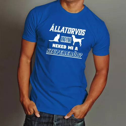 Póló_állatorvosnak_Neked_mi_a_szupererőd?_