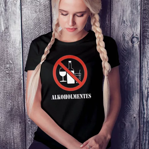 Humoros_ajándék_Alkoholmentes_női_póló_
