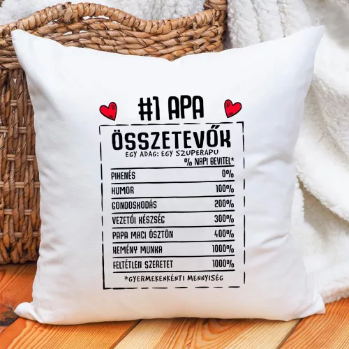 Apák_napi_ajándék_Apa_összetevői_párna_