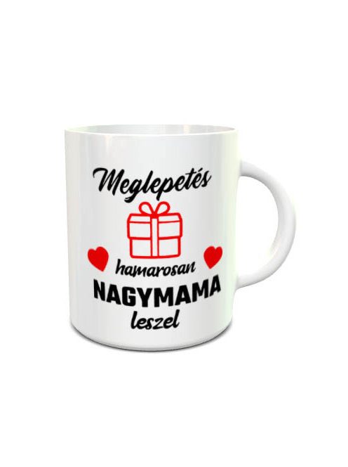 Bögre leendő nagyiknak_Nagymama leszel