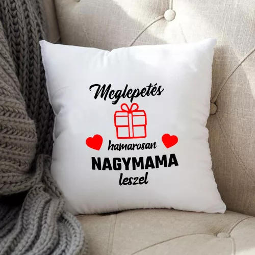 Párna_leendő_nagyiknak_Nagymama_leszel_