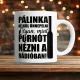 Vicces_pálinkás_bögre_Ünnep_pálinka_nélkül_
