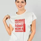 Vicces_pálinkás_női_póló_Ünnep_pálinka_nélkül