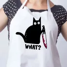 Vicces_macskás_kötény_What?_