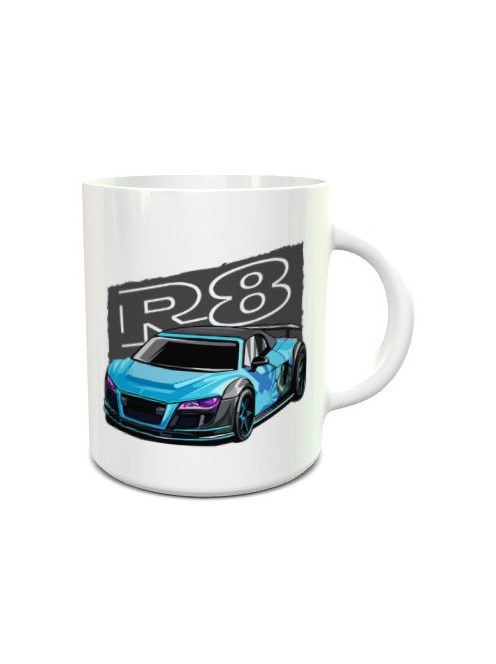 Audi ajándékok_Audi R8 bögre 