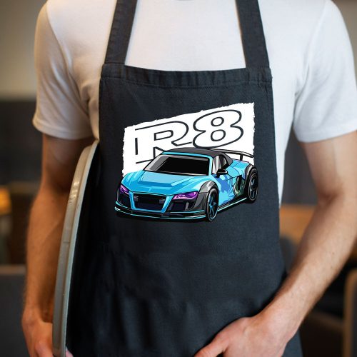 Audi_ajándékok_Audi_R8_kötény_