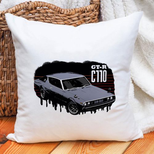 Retro_autós_párnák_Nissan_GT-R_C110_