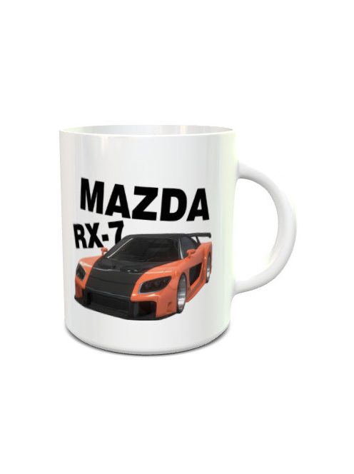 Autós ajándékok_Mazda RX-7 bögre