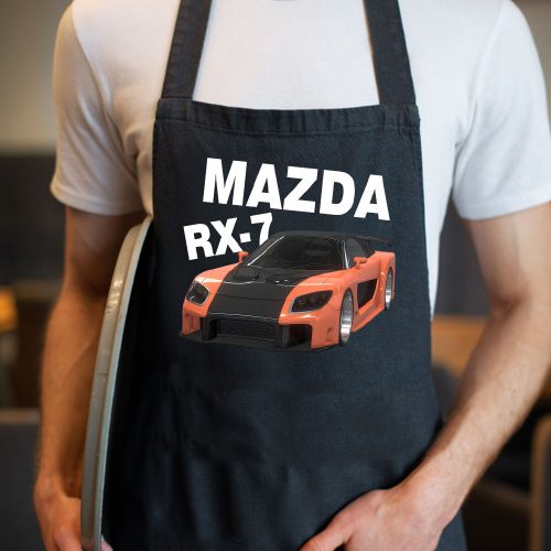 Autós_ajándékok_Mazda_RX-7_kötény_