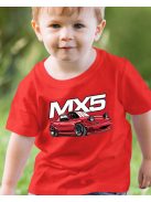 Mazdás ajándékok_Mazda MX5 gyerek póló 
