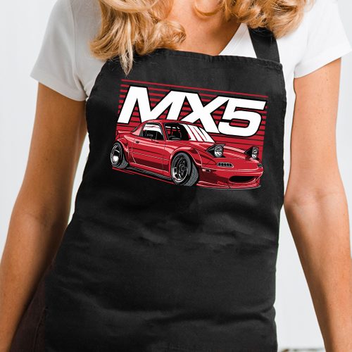 Mazdás_ajándékok_Mazda_MX5_kötény_
