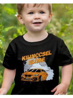 Drift autós gyerek pólók_Kilinccsel előre 