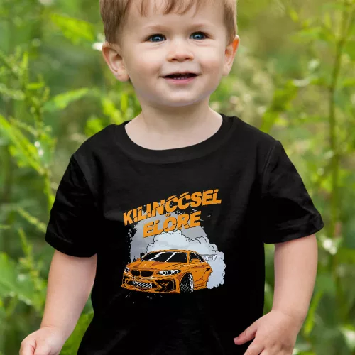 Drift_autós_gyerek_pólók_Kilinccsel_előre_