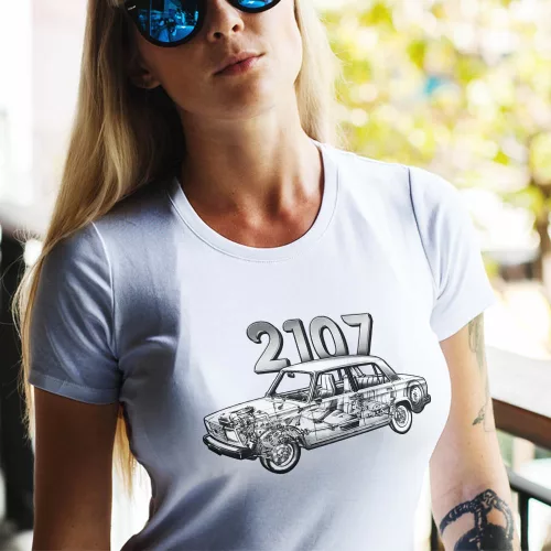 Ladás_rally_női_pólók_Lada_2107_póló_