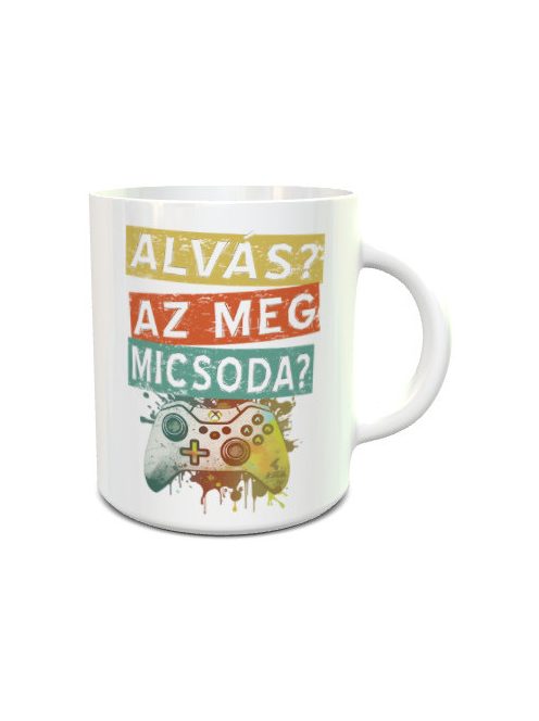 Bögre gamereknek_Alvás az micsoda_