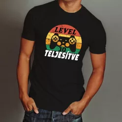 Szülinapi_gamer_póló_Szint_teljesítve_