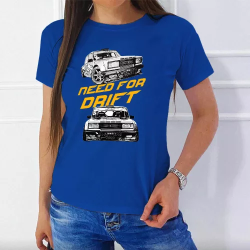 Lada_Drift_női_póló_Need_for_Drift_