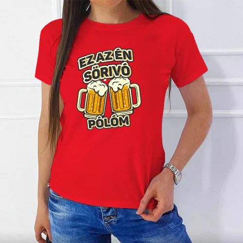 Vicces_ajándék_Sörivó_női_póló_