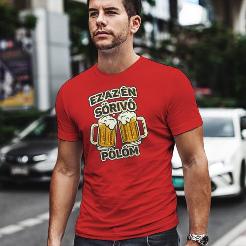 Vicces_ajándék_Sörivó_póló_