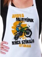 Kötény motorosoknak_Nincs szükség utakra