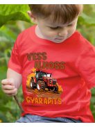Traktoros gyerek póló - Vess, alkoss, gyarapíts 