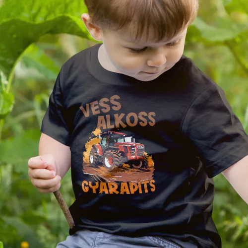 Traktoros_gyerek_póló_Vess,_alkoss_