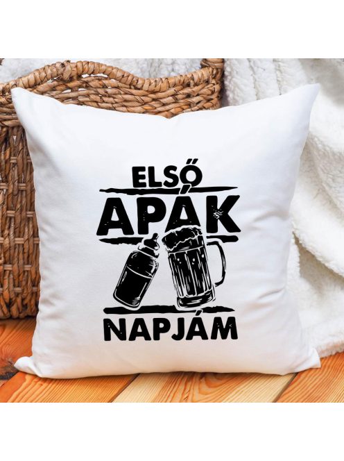 Apák napi párna_Első apák napjám_