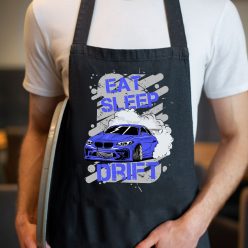 Autós_ajándék_Eat_Sleep_Drift_kötény_