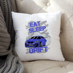 Autós_ajándék_Eat_Sleep_Drift_párna_