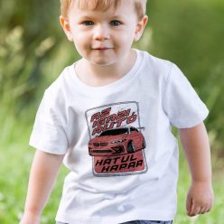 Autós_gyerek_pólók_Igazi_autó_hátul_kapar_