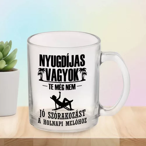 Vicces_nyugdíjas_bögre_Jó_szórakozást_