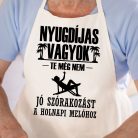 Vicces_nyugdíjas_kötény_Jó_szórakozást_