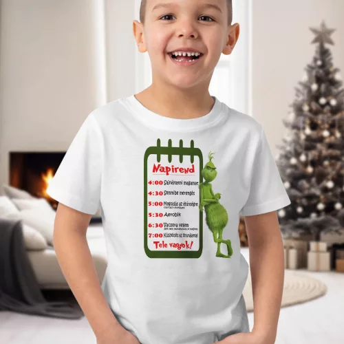Grincses_gyerek_póló_Karácsonyi_napirend_
