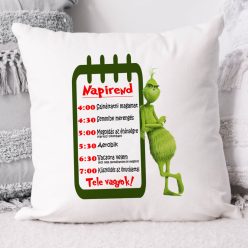 Grincses_párna_Karácsonyi_napirend_