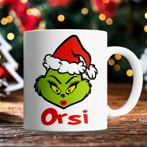 Neves_ajándékok_Karácsonyi_grincs_bögre_