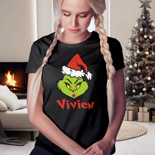 Neves_ajándékok_Karácsonyi_grincs_női_póló_