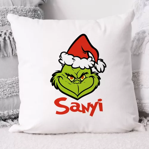 Neves_ajándékok_Karácsonyi_grincs_párna_