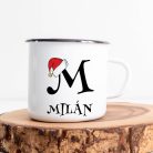 Neves_karácsonyi_ajándék_Mikulás_bögre_