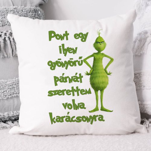 Grincses_ajándék_Gyönyörű_párna_