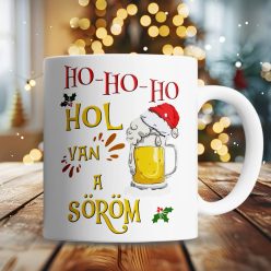 Karácsonyi_bögre_Hol_van_a_söröm_