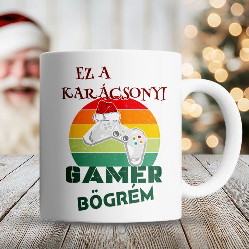 Karácsonyi_ajándék_Gamer_bögre_