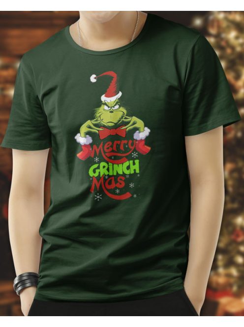 Merry Grinchmas póló_Karácsonyi ajándék 