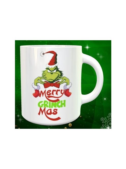 Merry Grinchmas bögre_Karácsonyi ajándék