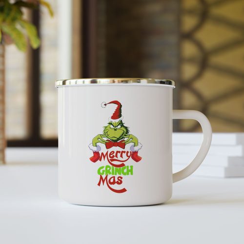 Merry_Grinchmas_bögre_Karácsonyi_ajándék_