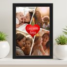 Falikép_kollázs_fotókkal_Legjobb_anya_