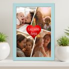 Falikép_kollázs_fotókkal_Legjobb_anya_