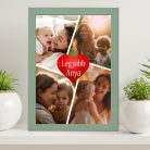 Falikép_kollázs_fotókkal_Legjobb_anya_