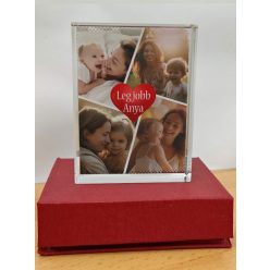 Kollázs_fotókristály_Legjobb_anya_