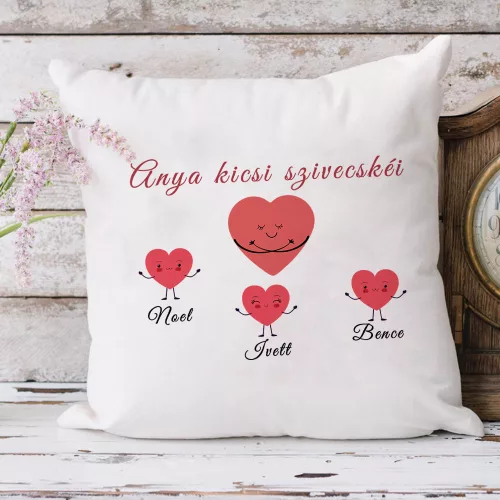 Párna_anyák_napjára_Anya_szivecskéi_