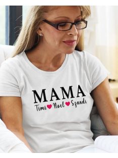 Neves női póló nagymamáknak_Mama unokái 